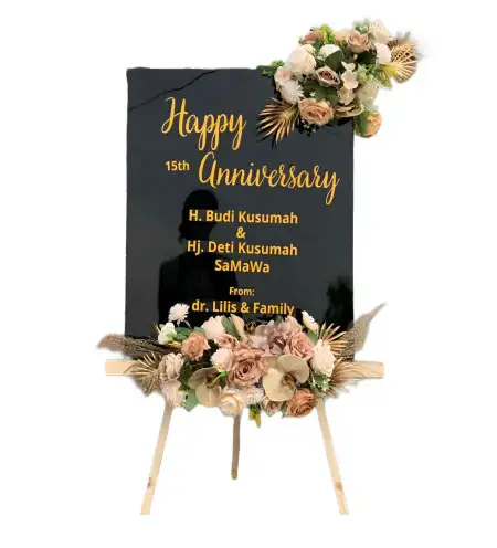 Papan Bunga Akrilik Weninggalih